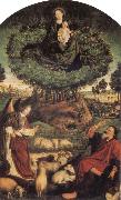 Nicolas Froment Moses and the Burning Bush oil painting artist